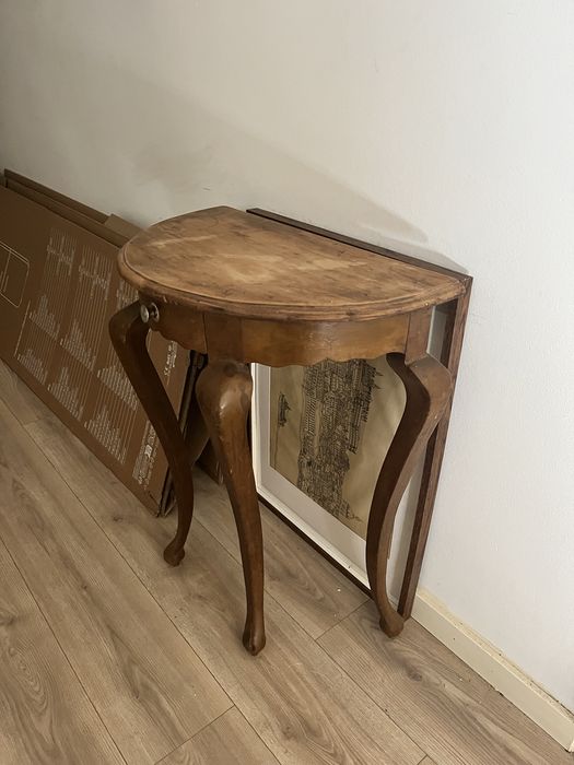 Mesa de madeira apoio