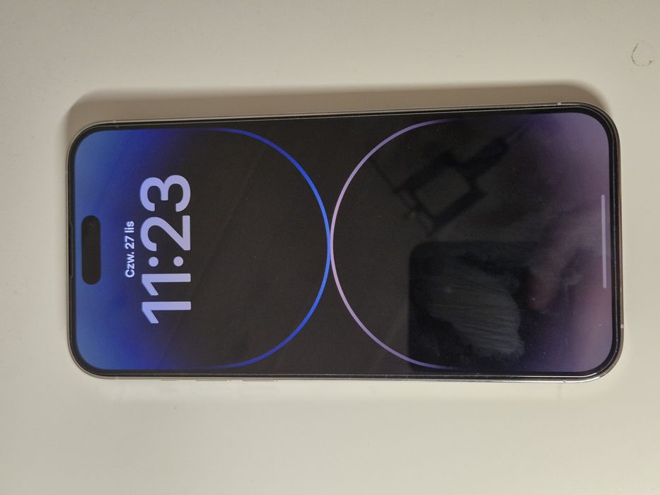 IPhone 14 Pro Max 128GB Silver 100% bateria Starogard Gdański • OLX.pl