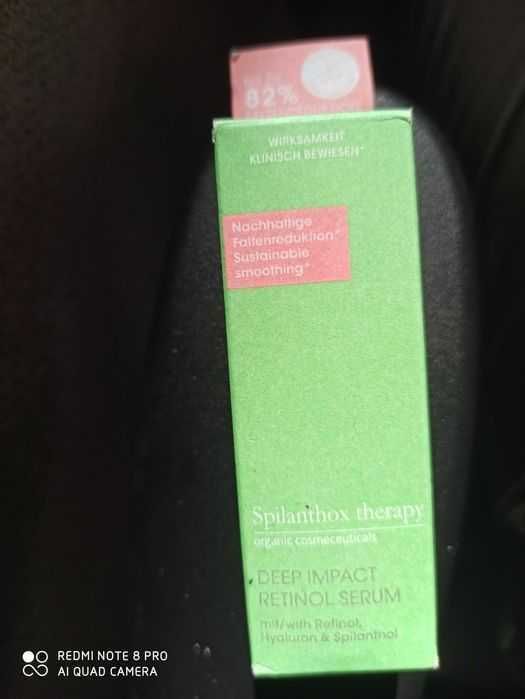 Spilanthox Therapy Deep Impact Retinol Serum.