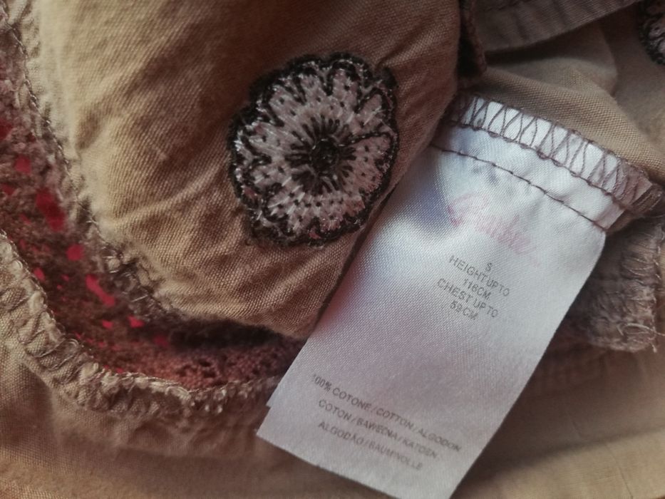 Sukienki 3 szt Reserved Cubus Barbie rozm.116 i 110