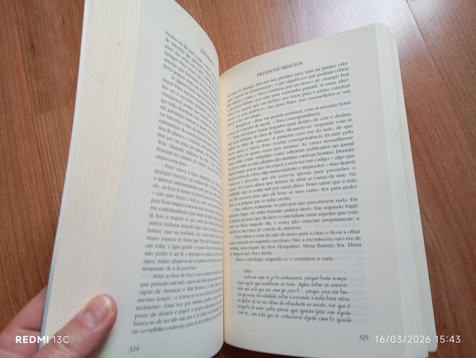 Livro"dezanove minutos"