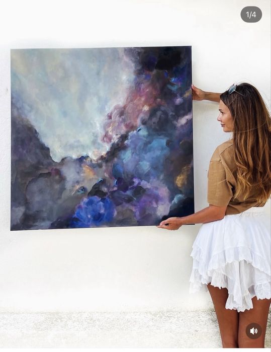 O Quadro, pintura unica para interiores