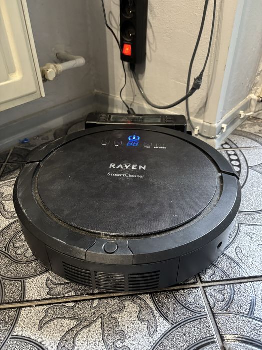 Robot sprzątający Raven EOA001 czarny funkcja mopowania