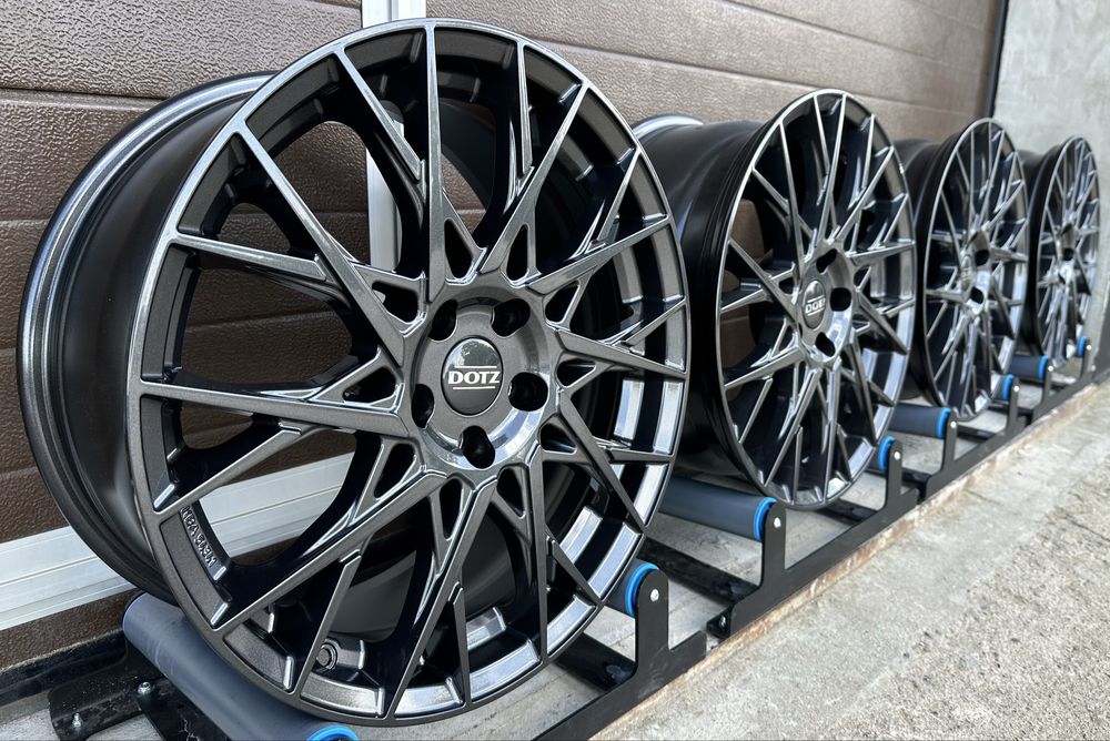 4x felgi aluminiowe 5x108 r18 et45 8J alufelgi Oryginał DOTZ Grafitowe 18”