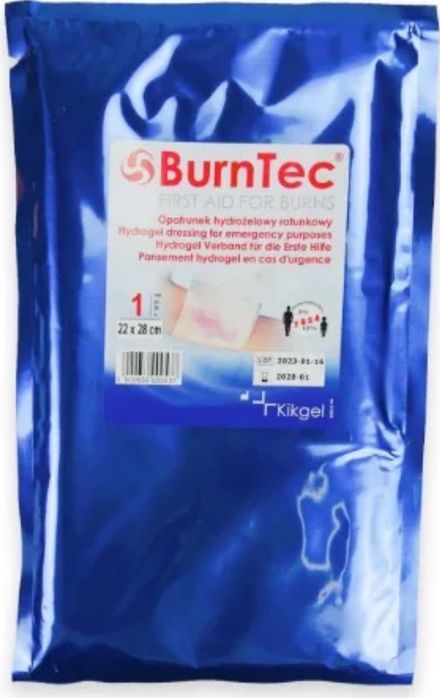 BurnTec 22x28cm opatrunek hydrożelowy 2 szt.