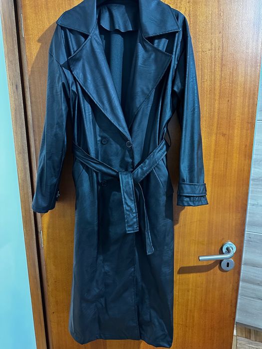 Casaco ecopele comprido Novo