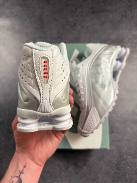‼️Кросівки Nike Shox R4 White Silver