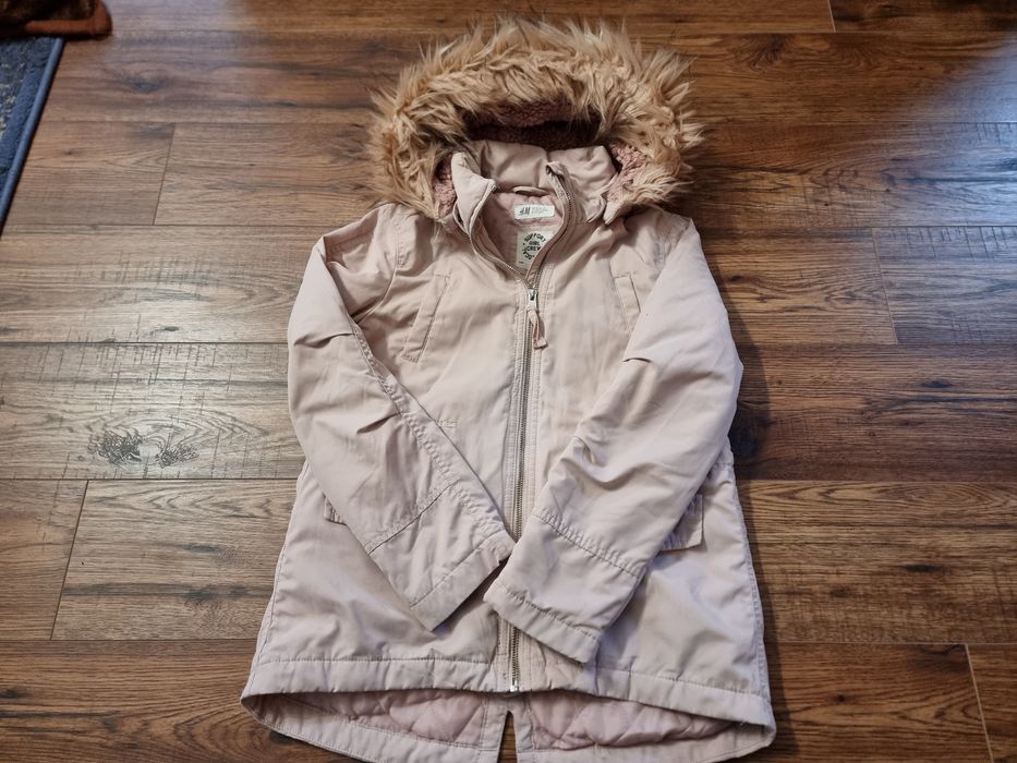 Kurtka parka h&m r.140 (9-10lat)