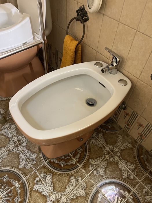 Bide e sanita em bom estado.