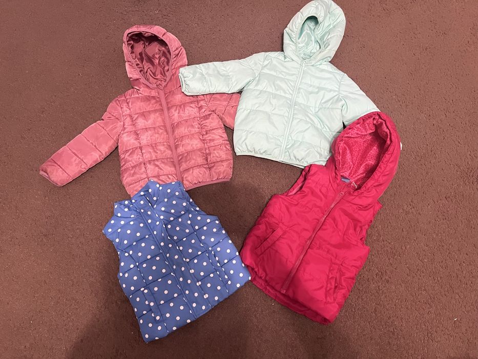 Куртка,желетка,лот р.98 весна