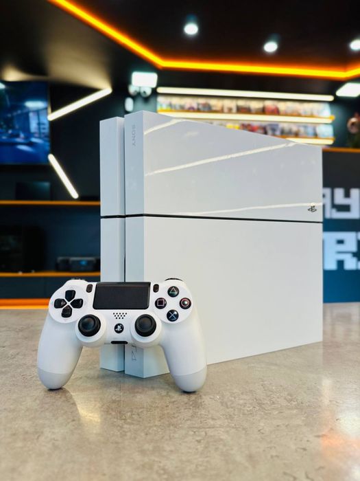 Ігрова приставка Sony PlayStation 4 WHITE + ГАРАНТІЯ!