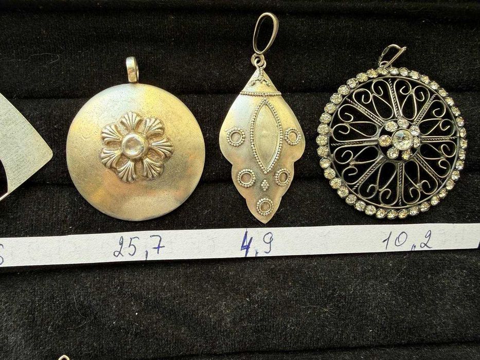 кулони підвіски - срібло