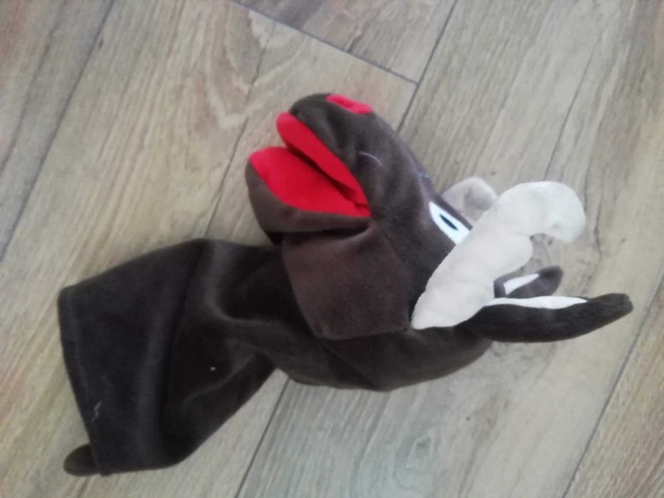 Peluches fantoches Marsupial e alce