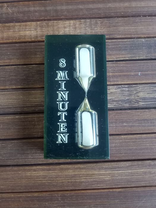 Klepsydra 8 minutowa vintage