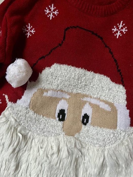 Новорічний різдвяний светр Санта новогодний свитер Санта