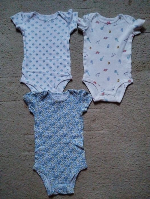 Боді,  Carter's, 1, 3, 6, 9 , 12, 18 місяців