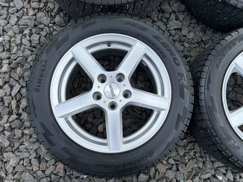 Продам диски Nissan Leaf 5/114,3 r16 з Шинами зима 205/55 r16 з Норвегії.