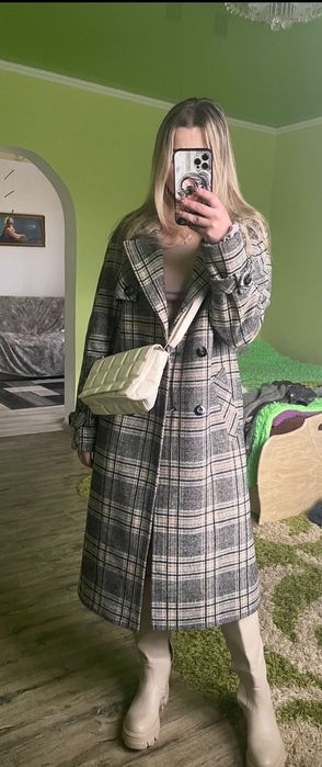 Пальто кашемір вовна весна осінь