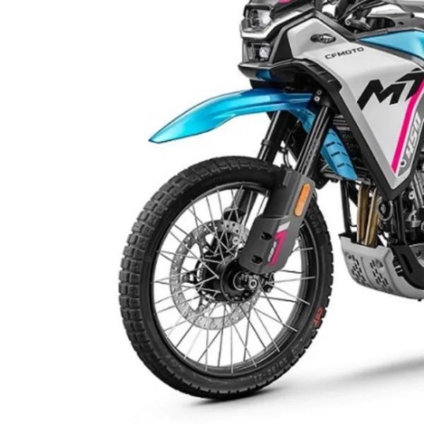 CF Moto 450MT – Guarda-lamas original alto azul