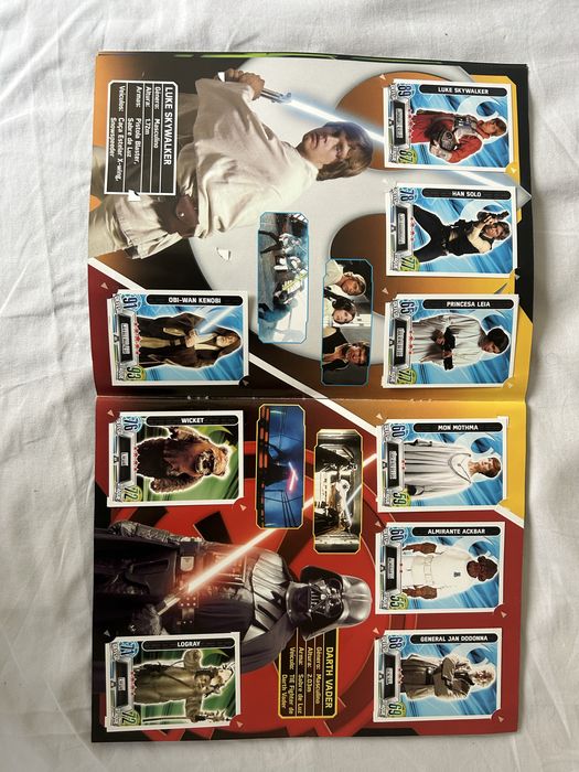 Caderneta Star Wars