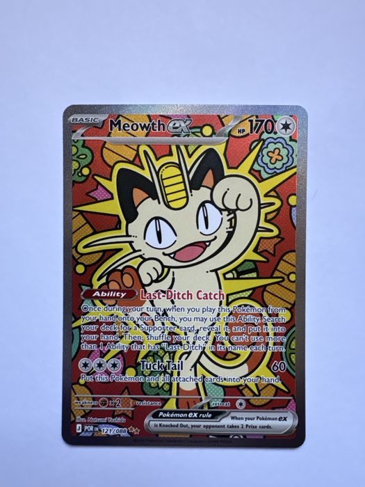 Karta Pokémon   Perfect Order  121/088  Meowth ex