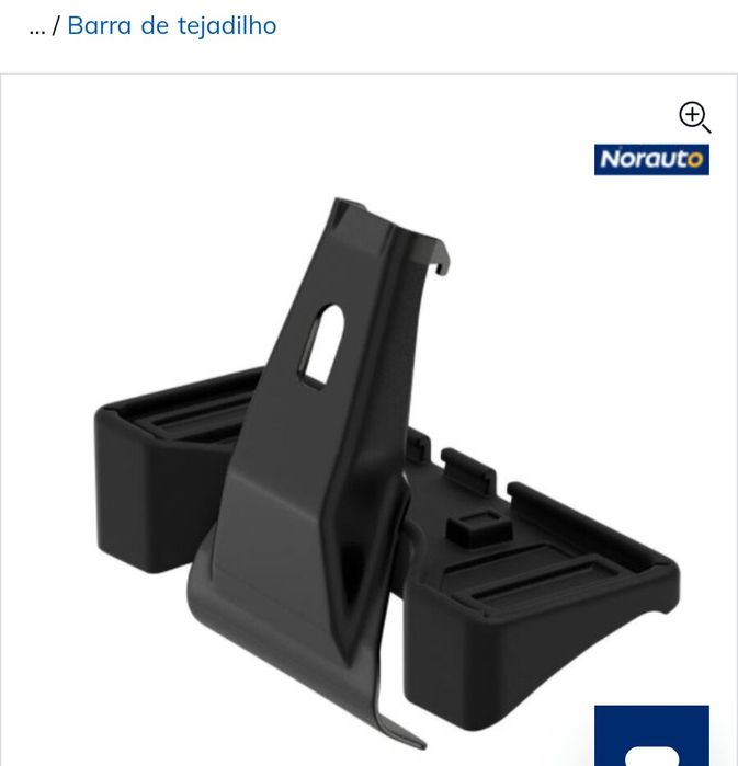 Barras de tejadilho Norauto para veículo sem pontos de fixação