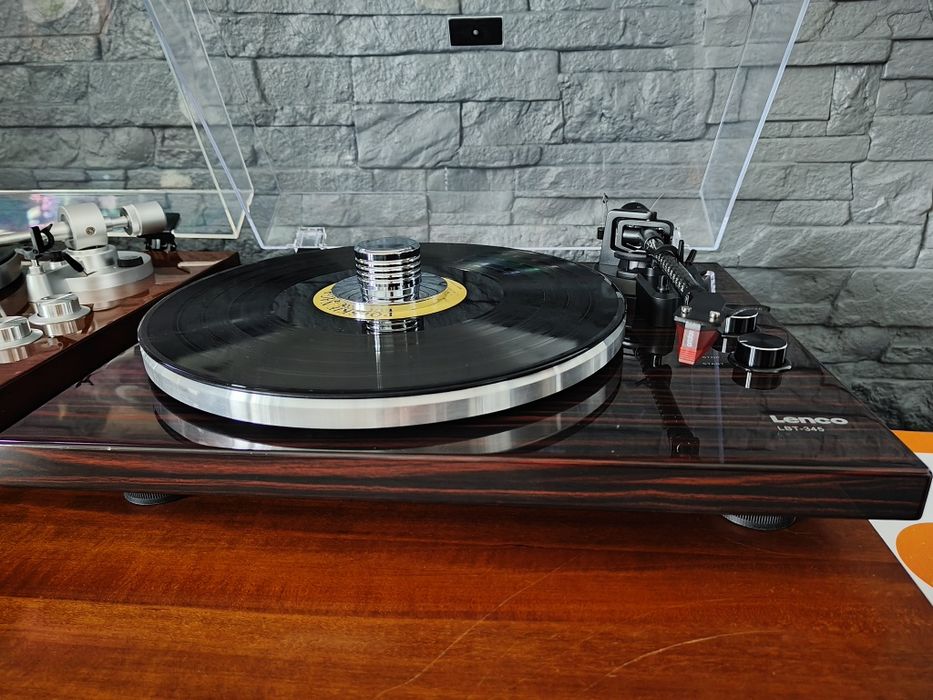 Gramofon Lenco LBT-345WA (Walnut) | Bluetooth | Jak NOWY | Okazja