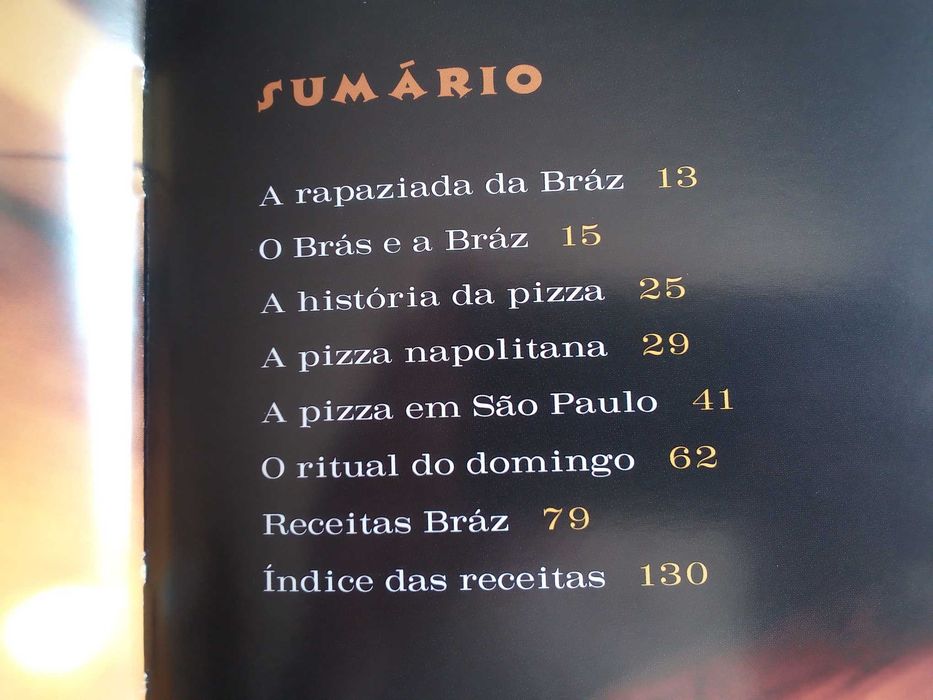 Livro " Bráz Pizza Paulistana" de Saul Galvão