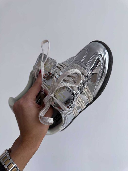 Кросівки Adidas Samba x Wales Bonner Silver Luxury