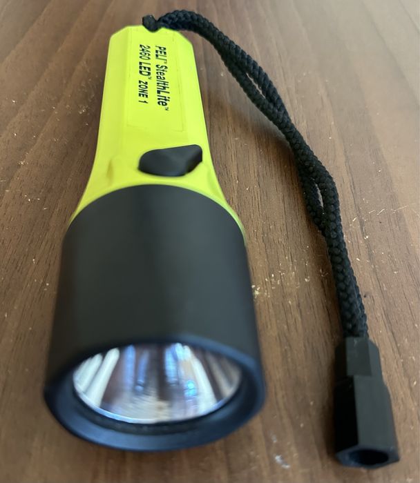 Вибухозахищений ліхтар /фонарь Peli 2460Z1 StealthLite LED ATEX Zone 1