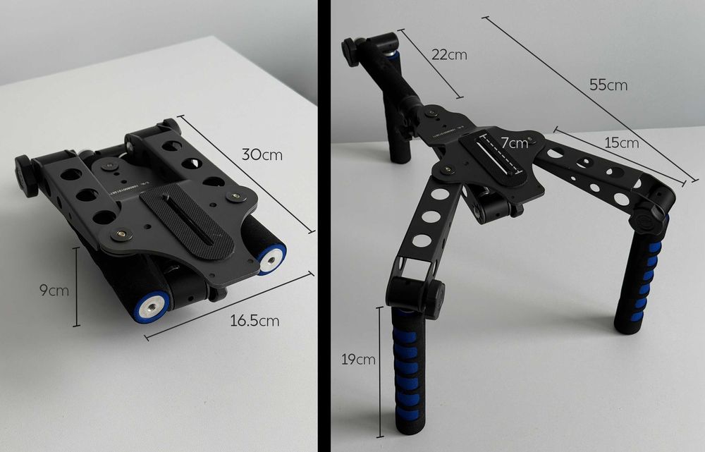 Shoulder rig do kamery