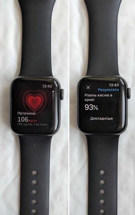 Доступні Apple Watch 6 40 mm Space Gray батарея 85%  рідна