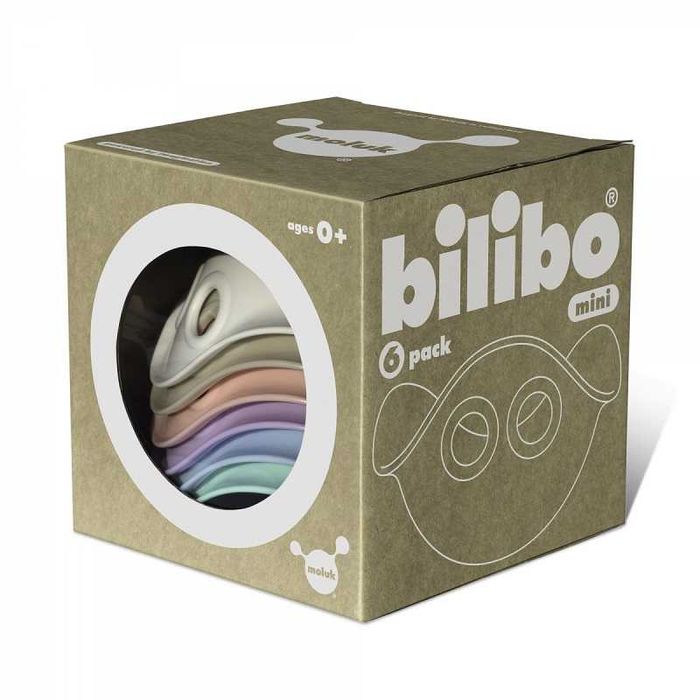 Zabawy sensoryczne wodne miseczki Bilibo Mini Pastel do kąpieli piasku
