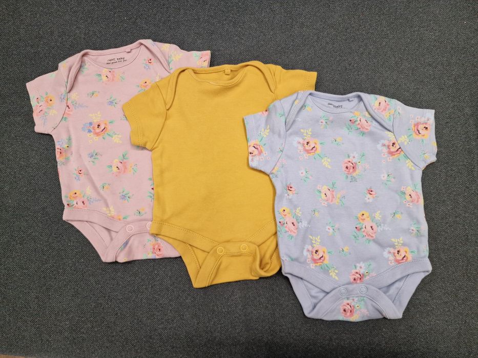 Zestaw 3 sztuk Body krótki rękaw Next Baby 56