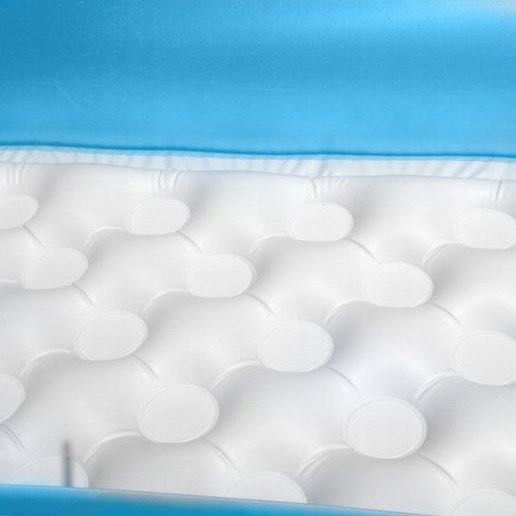 basen dla dzieci duży bezpieczne dmuchane dno ogród/balkon xxl 166x100