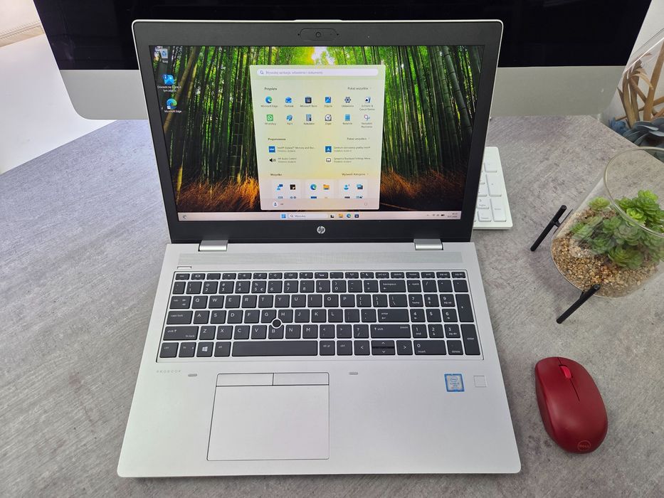 Laptop Biuro HP ProBook 650 G5 | i5-8365U 8GB 256SSD FullHD + Podśw Klaw