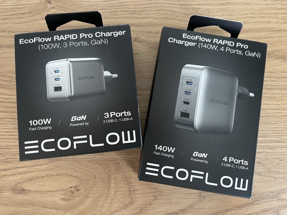 Зарядний пристрій EcoFlow RAPID Pro Charger 100W