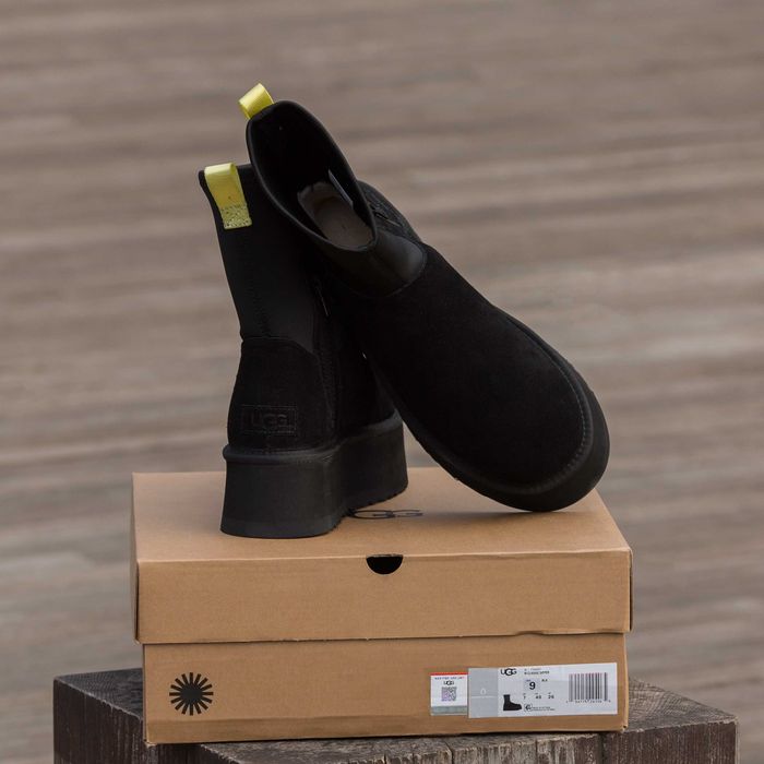 Женские зимние ботинки UGG Classic Dipper Boot высокие угги диппер