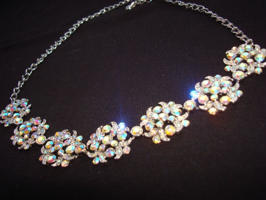 весіл кол'є нове Senso di Donna 49см кристали АБ