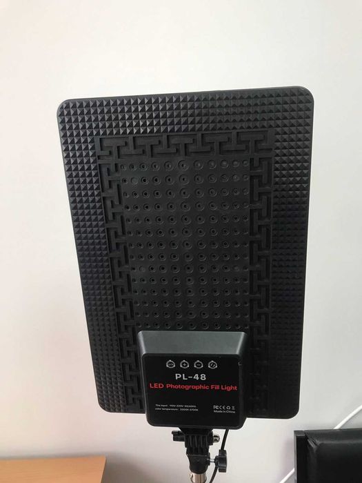 Лампа відеосвітло 45см, студійна лампа, кільцева лампа +штатив 2.1м