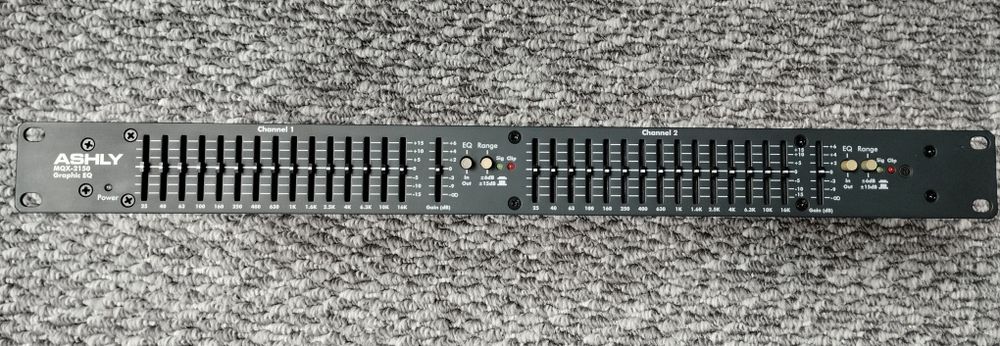 Equalizador Gráfico ASHLY MQX-2150