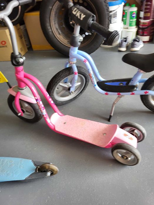 Hulajnoga i rowerek biegowy Puky