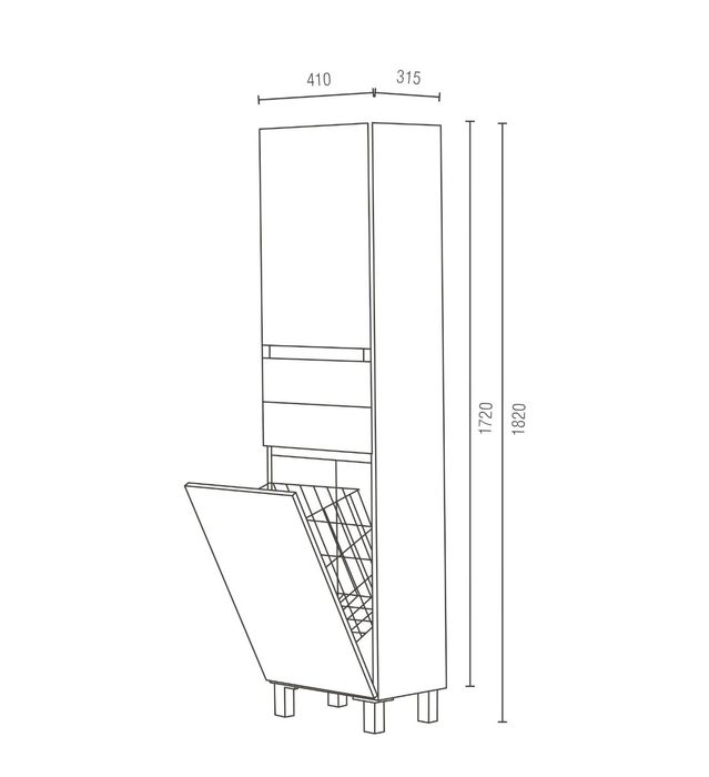 Móvel Casa de Banho Carvalho