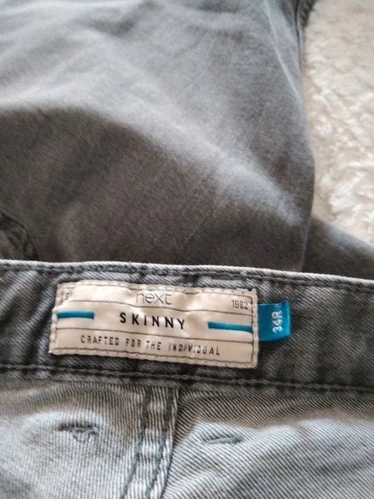 Klasyczne Jeansy skinny next stretch denim 34R