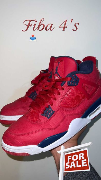 Air Jordan retro 4 "Fiba 4s"