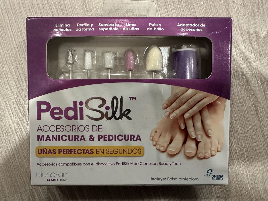 Lima elétrica PediSilk Aqualight c/ acessórios