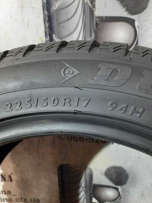 Шини 7мм 225/50 R17 DUNLOP SP WinterSport M3 б/у зима склад
