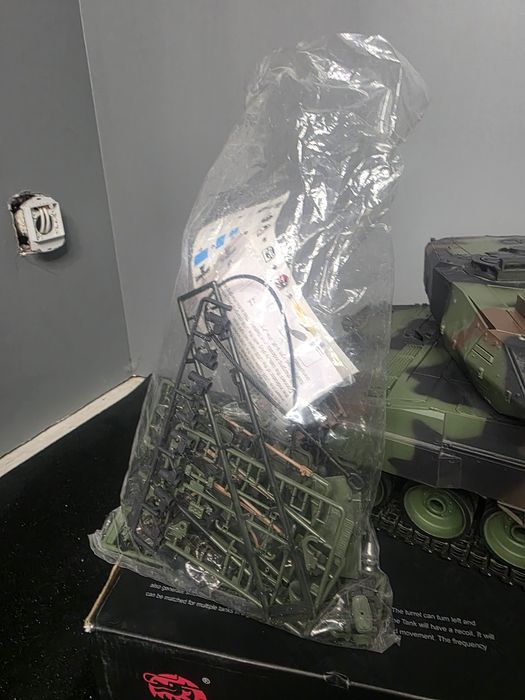 Czołg 2A6 LEOPARD 1:16 Heng Long dym V.7.0,2,4Ghz