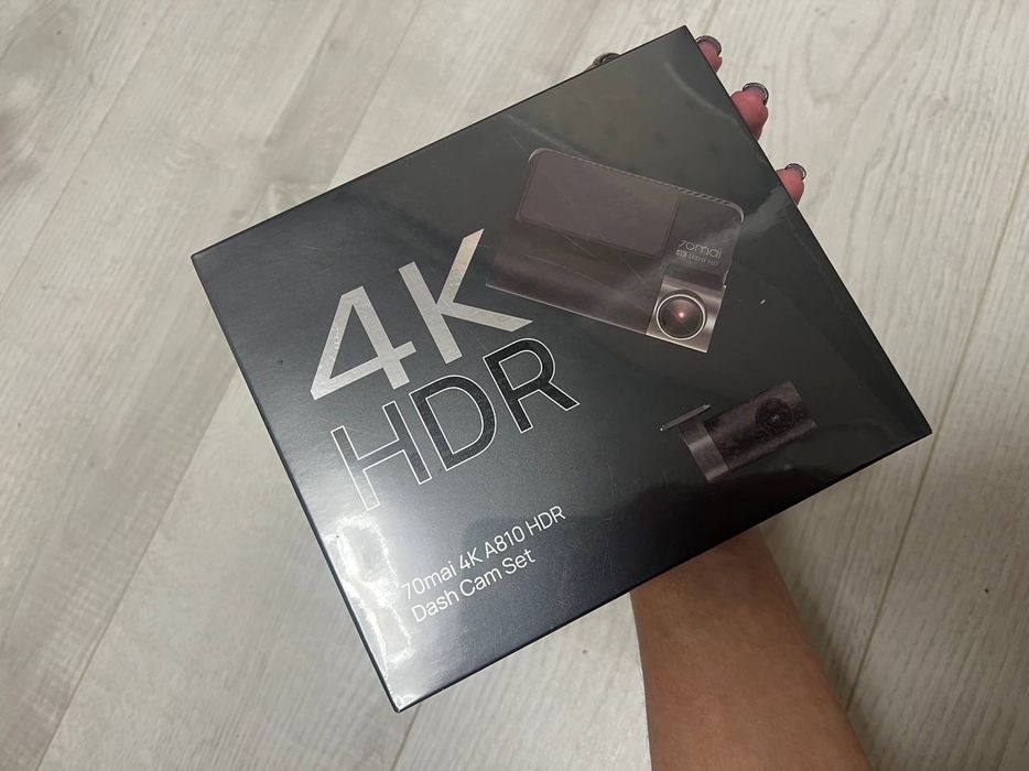 Відеореєстратор 70mai A810, 2 камери + кабель паркування, НОВИЙ !!!