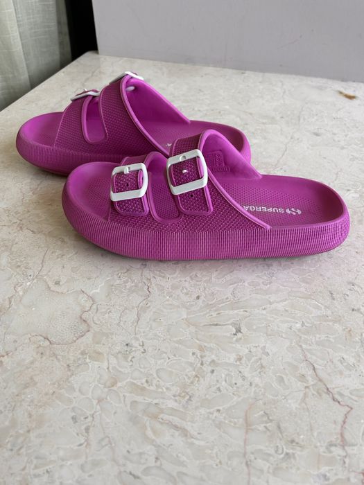 Сучасні слайдери Superga, фуксія, 39 розмір (24,5 см), оригінал